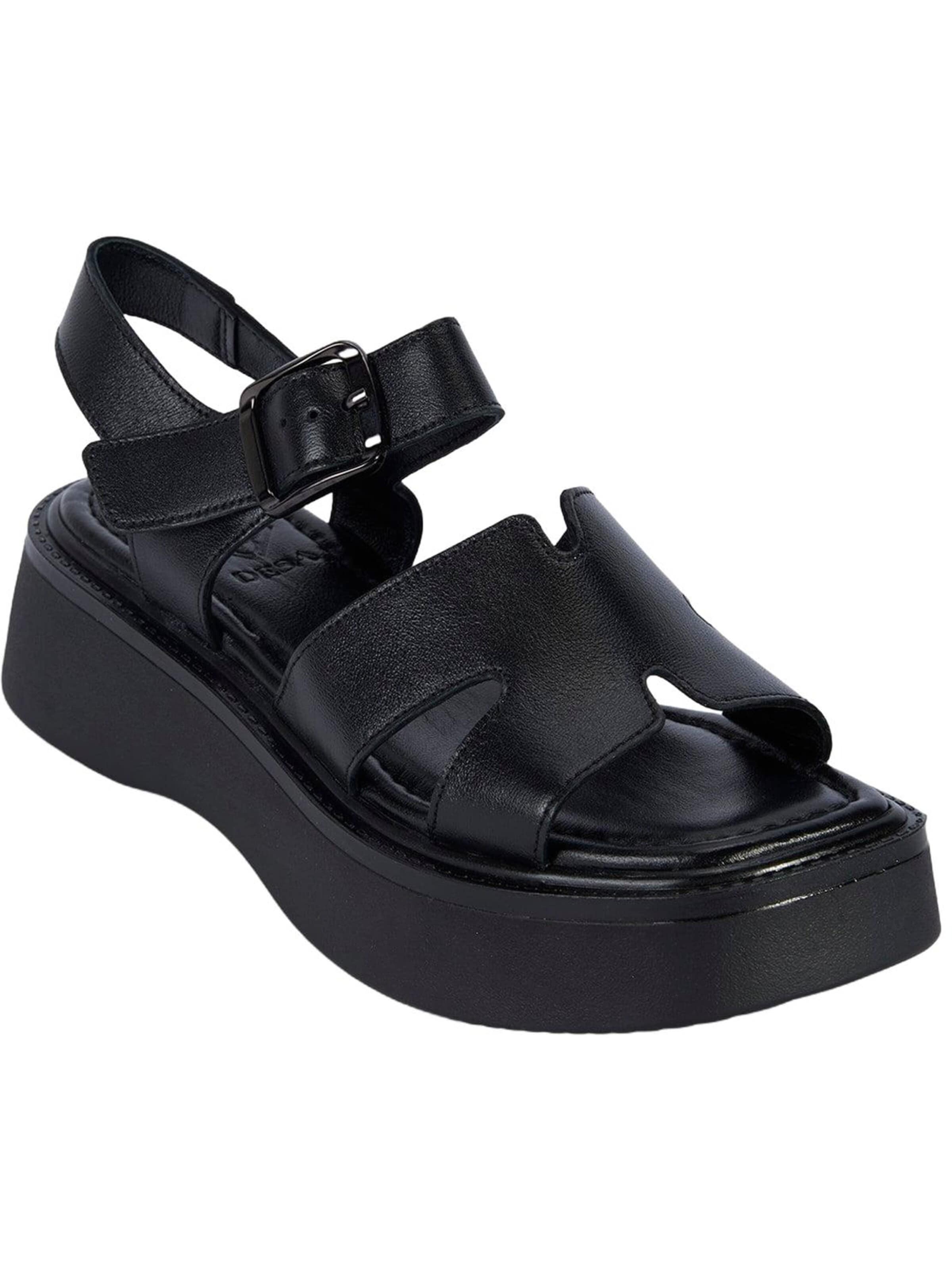 Desa Sandale 'Keilsandalen'‌‌‌‌ in Schwarz