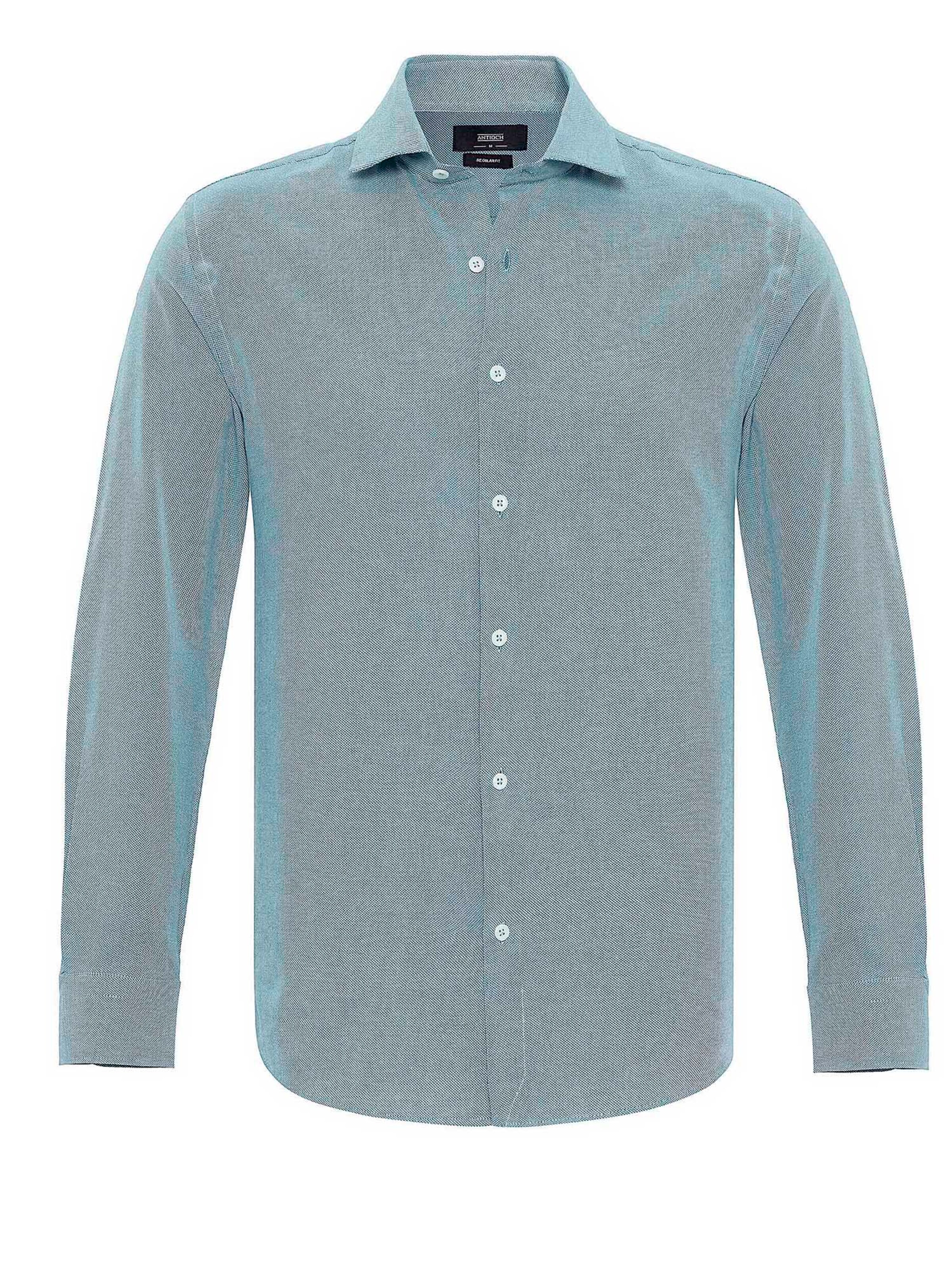 Antioch Regular fit Overhemd in Groen: voorkant