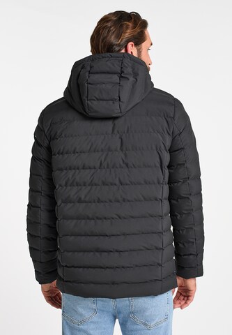 DreiMaster Maritim Winterjacke in Schwarz