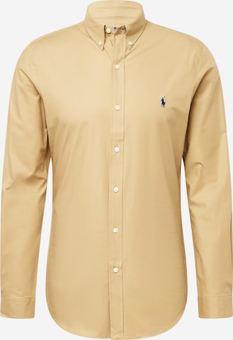 ruda Polo Ralph Lauren Priglundantis modelis Marškiniai: priekis