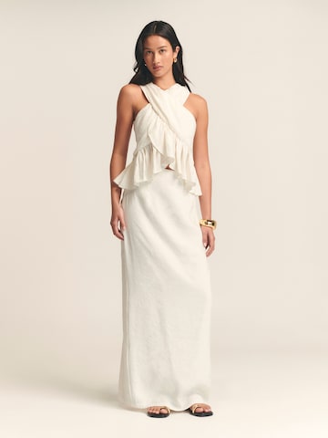 St MRLO - Vestido de festa 'Aloe' em bege