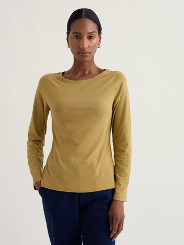 Seasalt Cornwall Shirt 'Easel' in Green: front