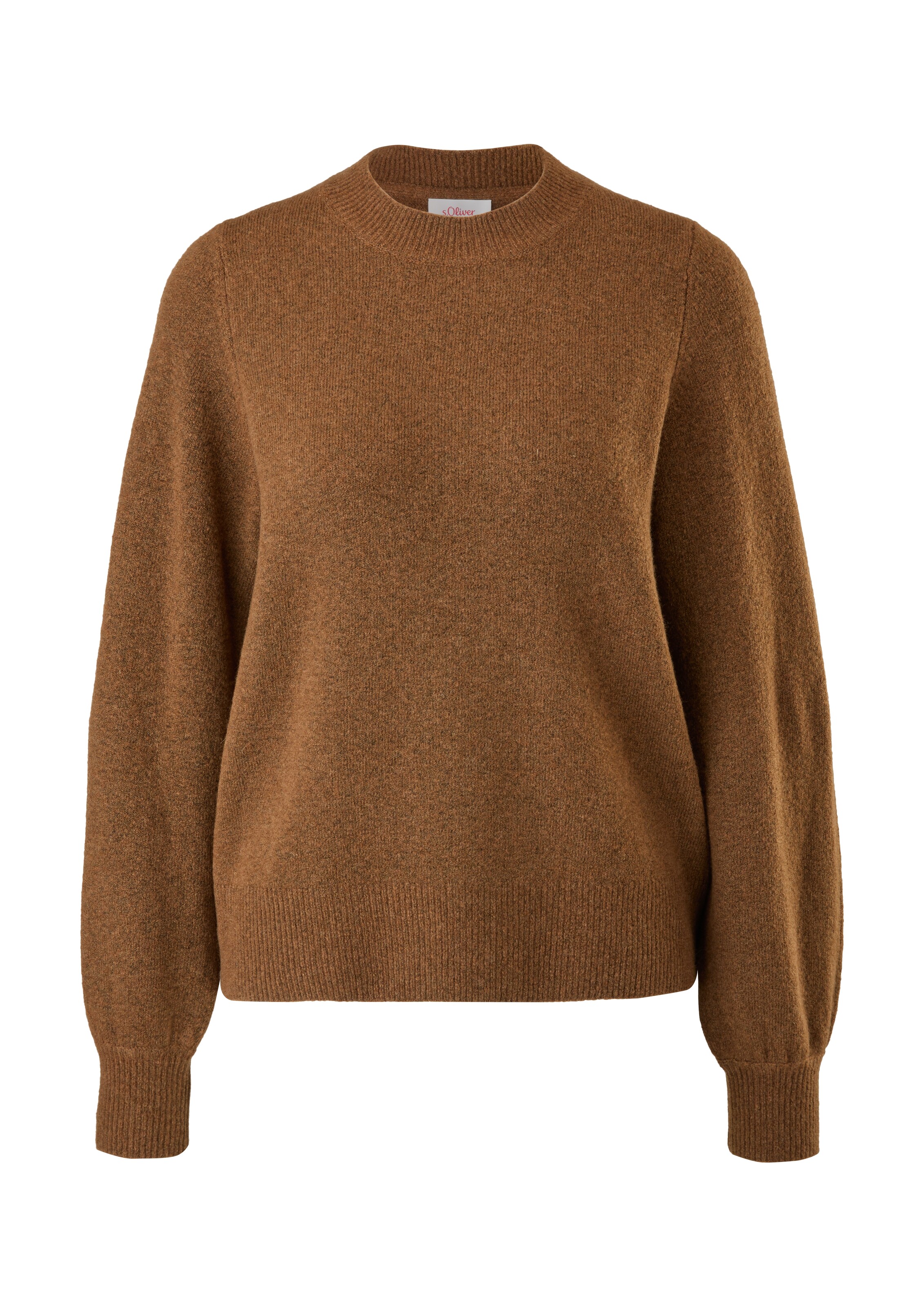 s.Oliver Sweater in Brown: front