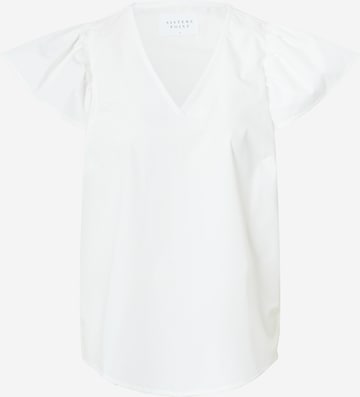 SISTERS POINT - Blusa 'VILANA' em branco: frente