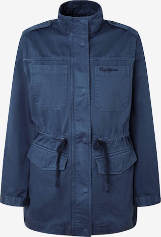 Pepe Jeans سترة غير رسمية 'SCARLETT' بلون أزرق: الأمام