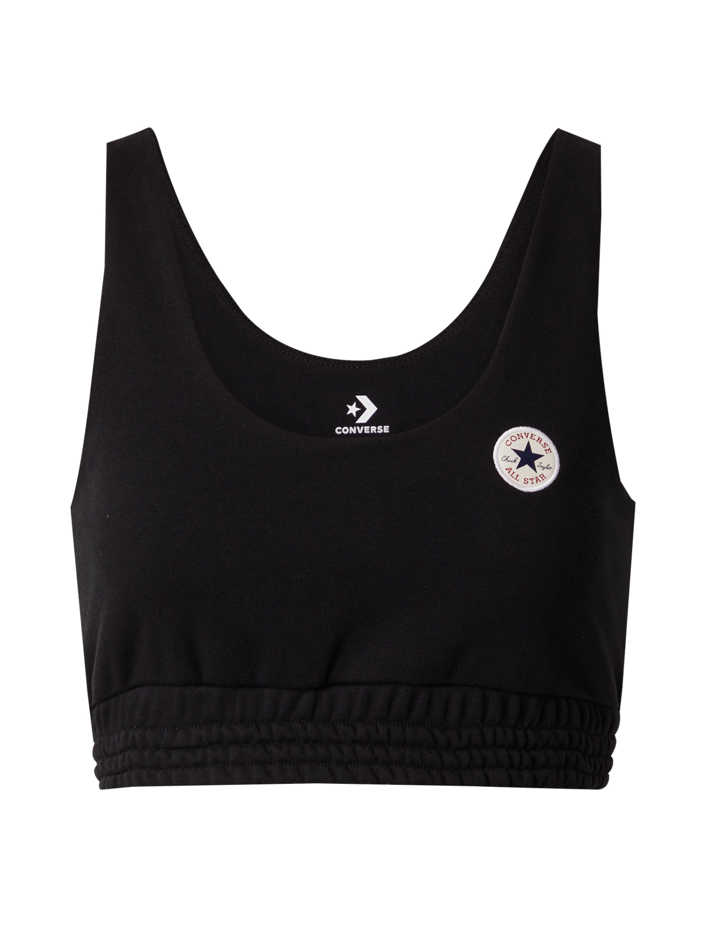 CONVERSE Бюстие Сутиен в черно: отпред