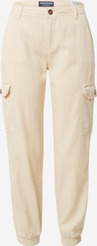 Tapered Pantaloni cargo 'BATTLENOMADF' di BONOBO in beige: frontale