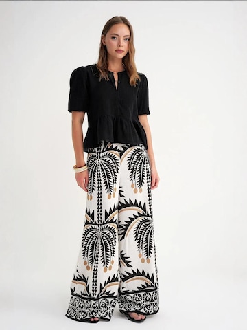 MixRay Blouse in Zwart