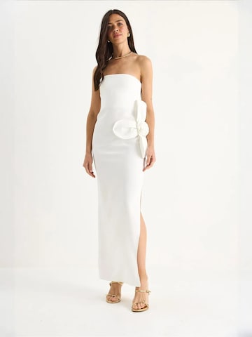 Bianco Lucci Jurk 'Maxi' in Wit
