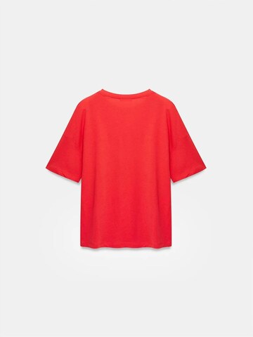 T-shirt Dilvin en rouge