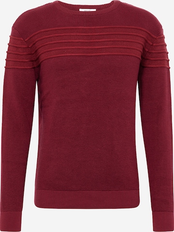 ABOUT YOU - Pullover 'Emre' em vermelho: frente