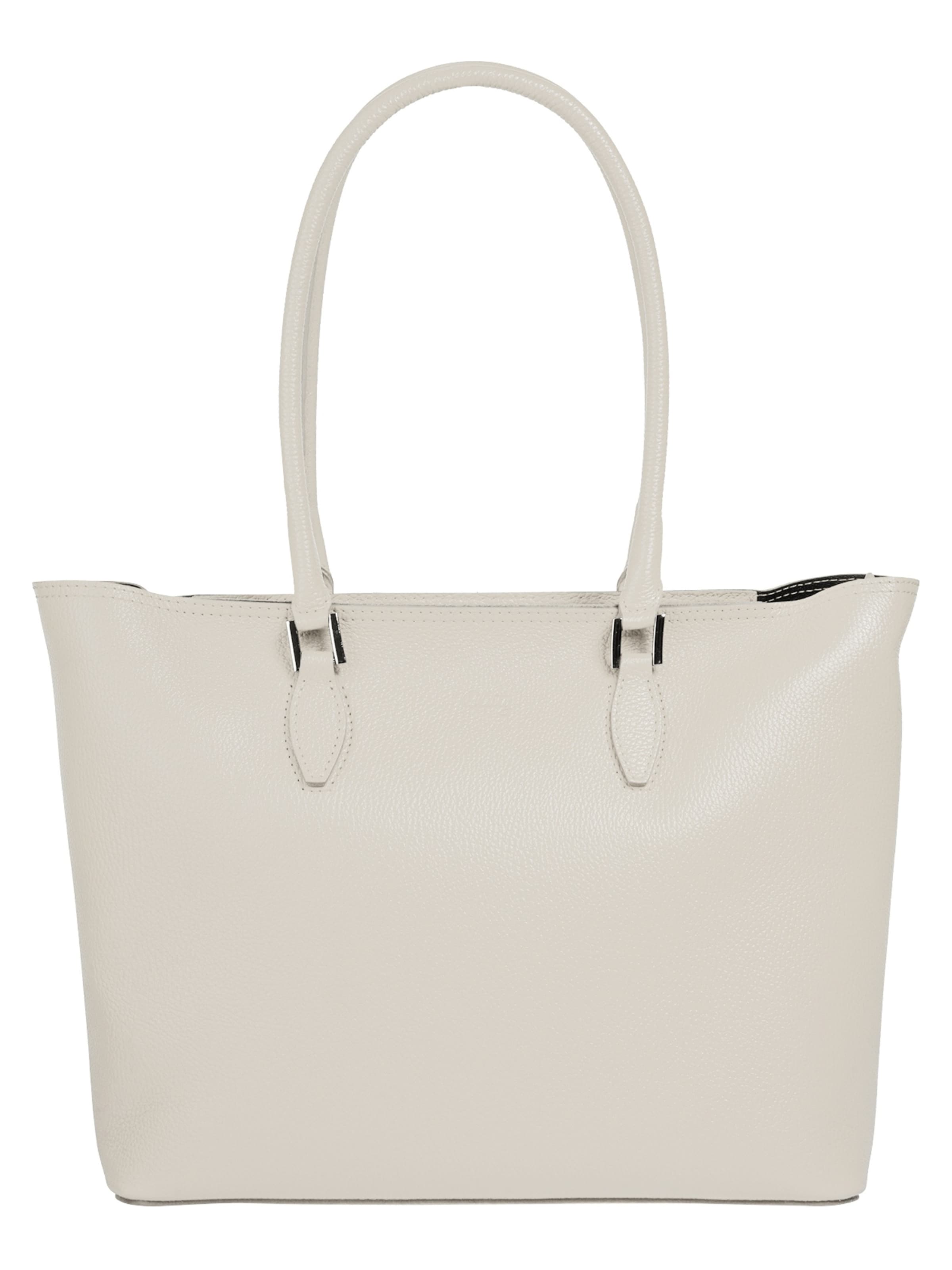 Cabas Cluty en blanc : devant