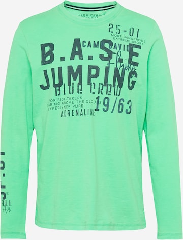 CAMP DAVID Shirt in Green: front