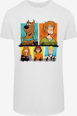 T-Shirt 'Group Frames' F4NT4STIC en blanc : devant