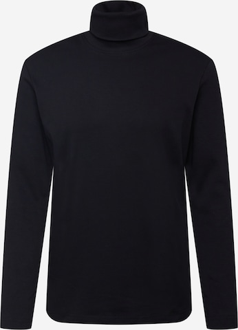 TOM TAILOR Shirt in Black: front