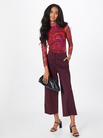 Wide leg Pantaloni di Karen Millen in lilla