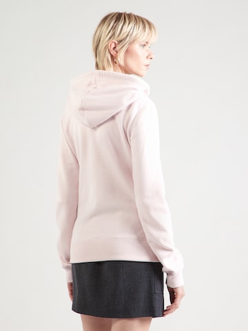 HOLLISTER - Sudadera con cremallera en rosa