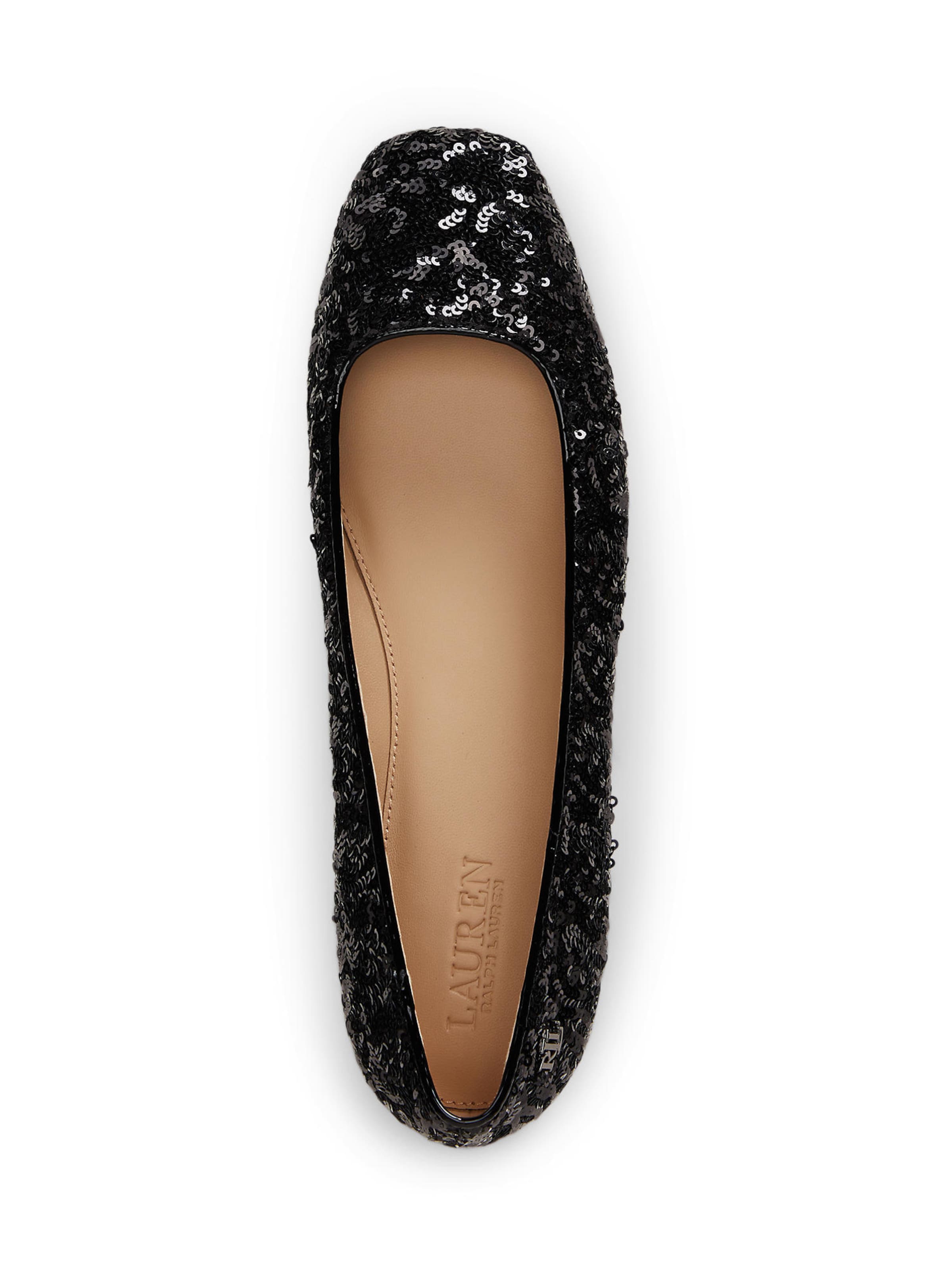Lauren Ralph Lauren Ballerina 'EMELLIE' in Black