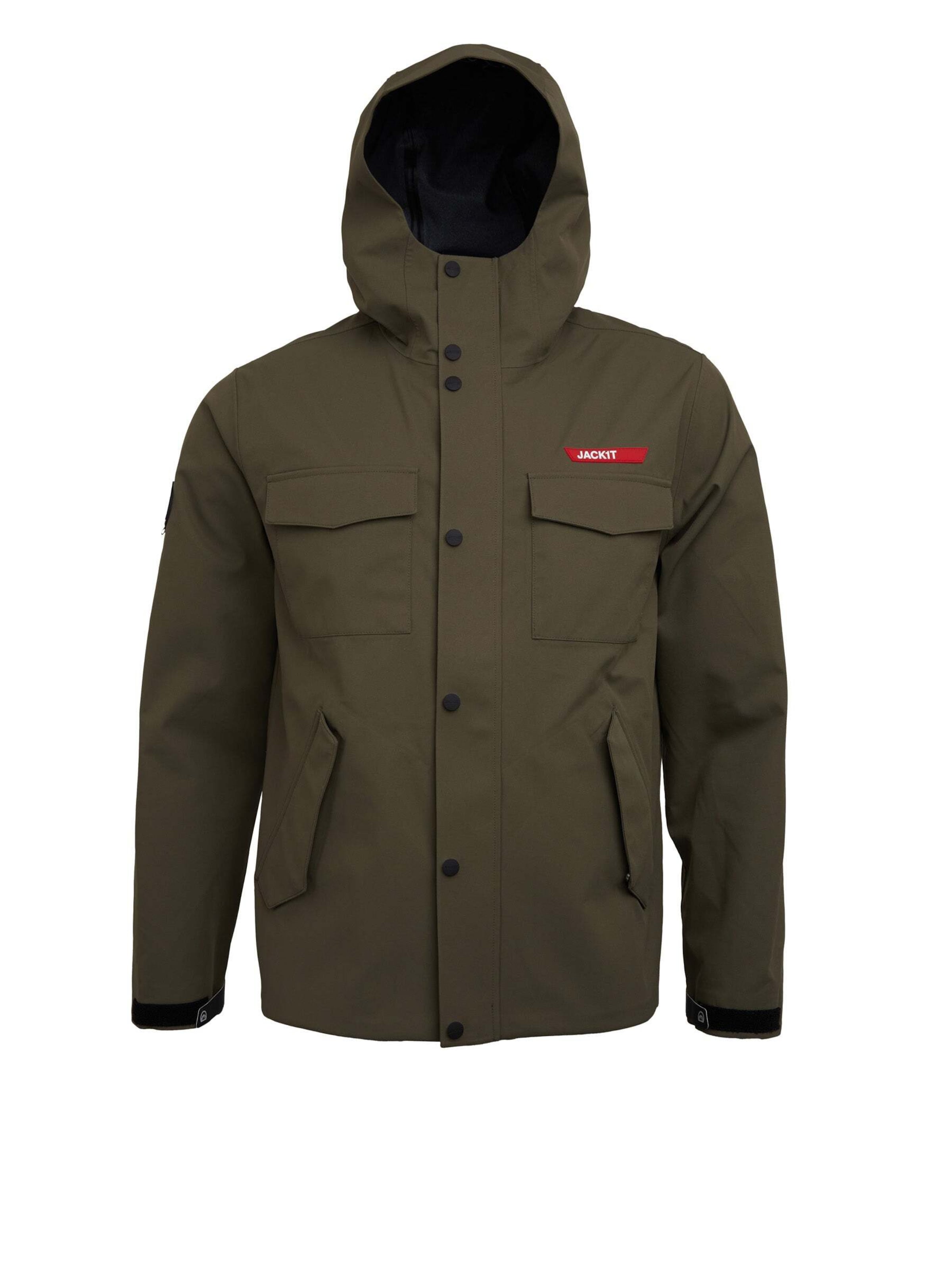 JACK1T Funktionsjacke 'Thorium' in Grün: Vorderseite