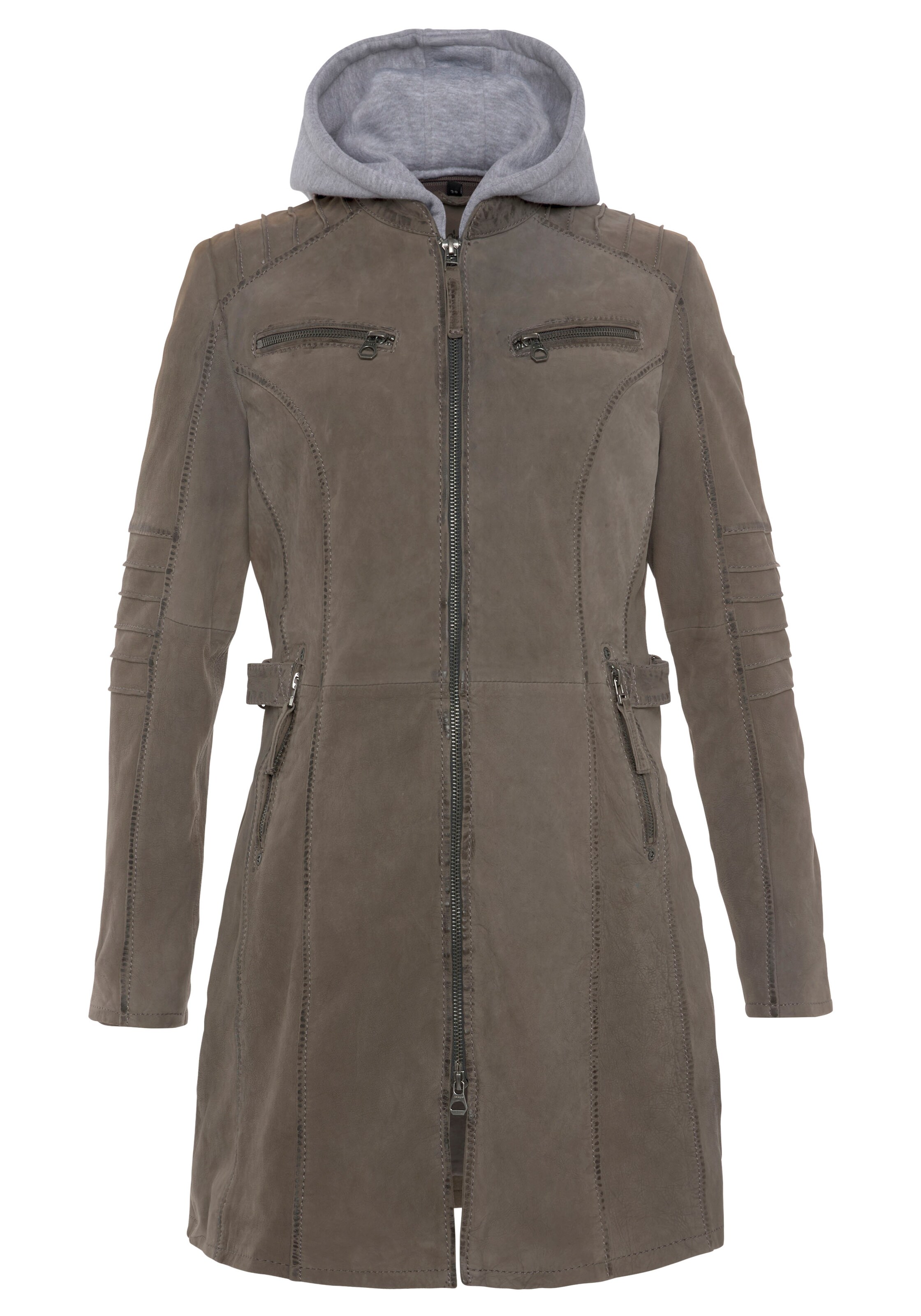 Gipsy by Mauritius Übergangsjacke in Grau: Vorderseite