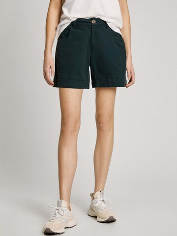 Pepe Jeans Wide leg Broek 'Jo' in Blauw: voorkant
