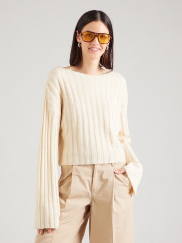 Pullover 'Gotje' di STUDIO SELECT in bianco: frontale