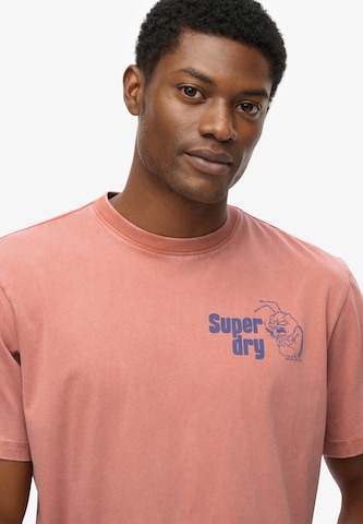 T-Shirt 'Trade Tools' Superdry en marron
