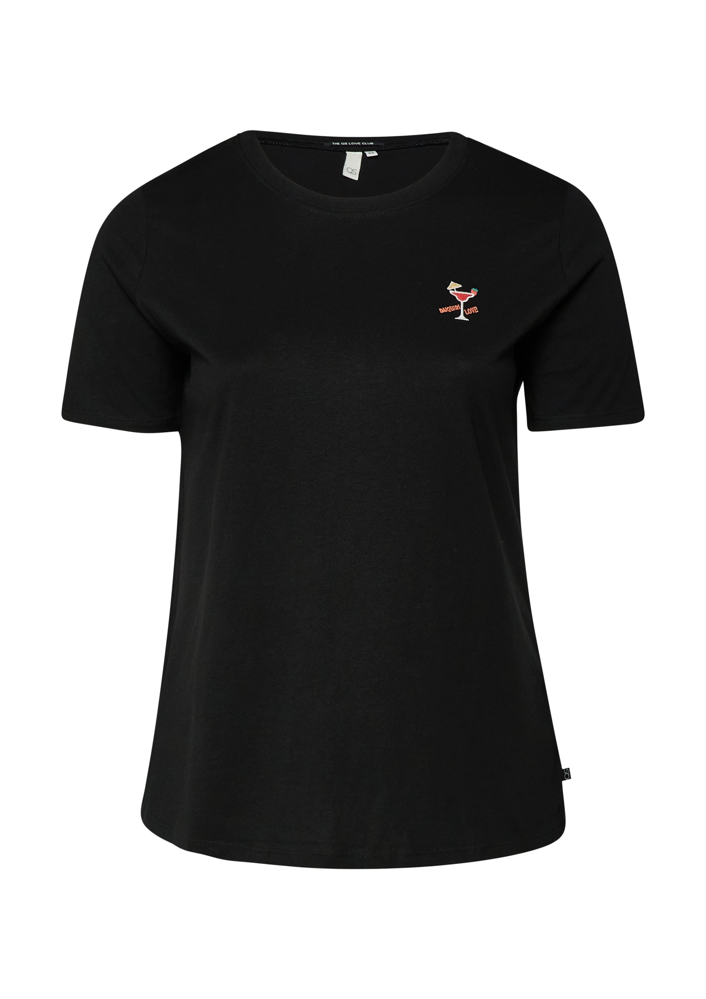 QS Shirt in Black: front