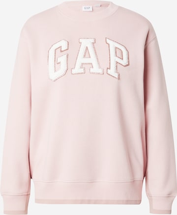 GAP Mikina 'HERITAGE' – pink: přední strana