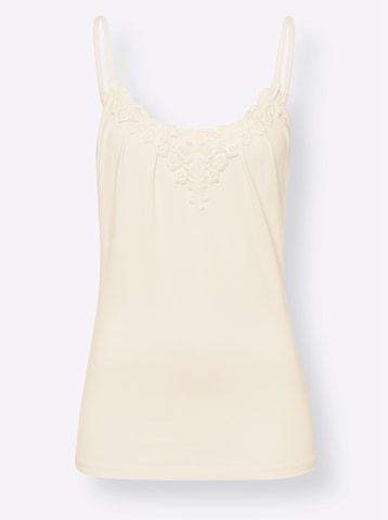 heine Top in Beige: voorkant