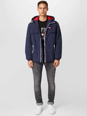 Tommy Jeans Between-season jacket 'CHICAGO' in Blue