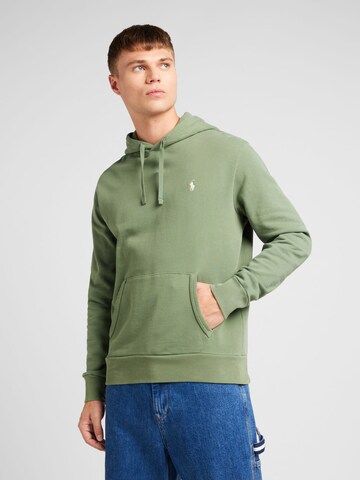 Polo Ralph Lauren Bluzka sportowa w kolorze zielony: przód