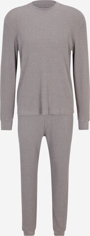 Abercrombie & Fitch Long Pajamas in Grey: front