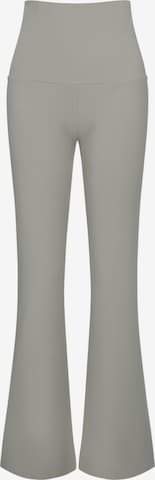 cfab (formerly creamy fabrics) Leggings 'Cotton Flared Bootcut Leggings' in Grau: Vorderseite