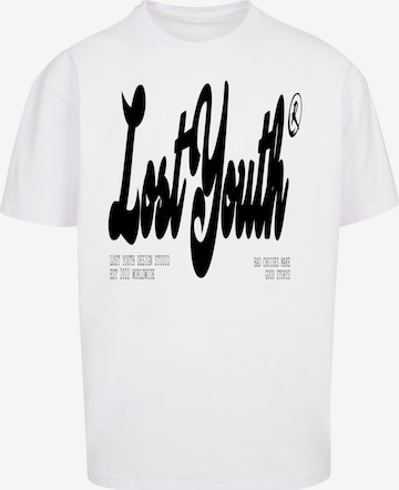 Lost Youth T-Shirt 'CLASSIC V.2' in Weiß: Vorderseite