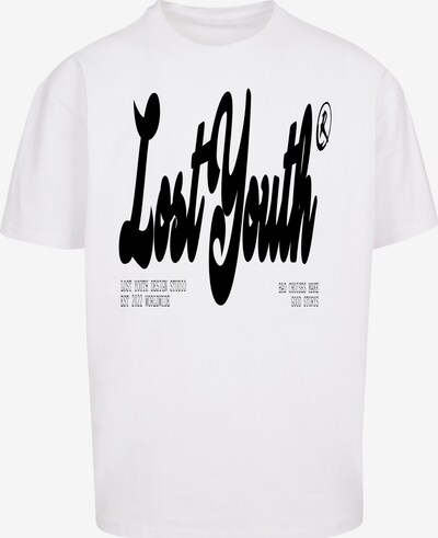 Lost Youth T-Shirt 'CLASSIC V.2' in schwarz / weiß, Produktansicht