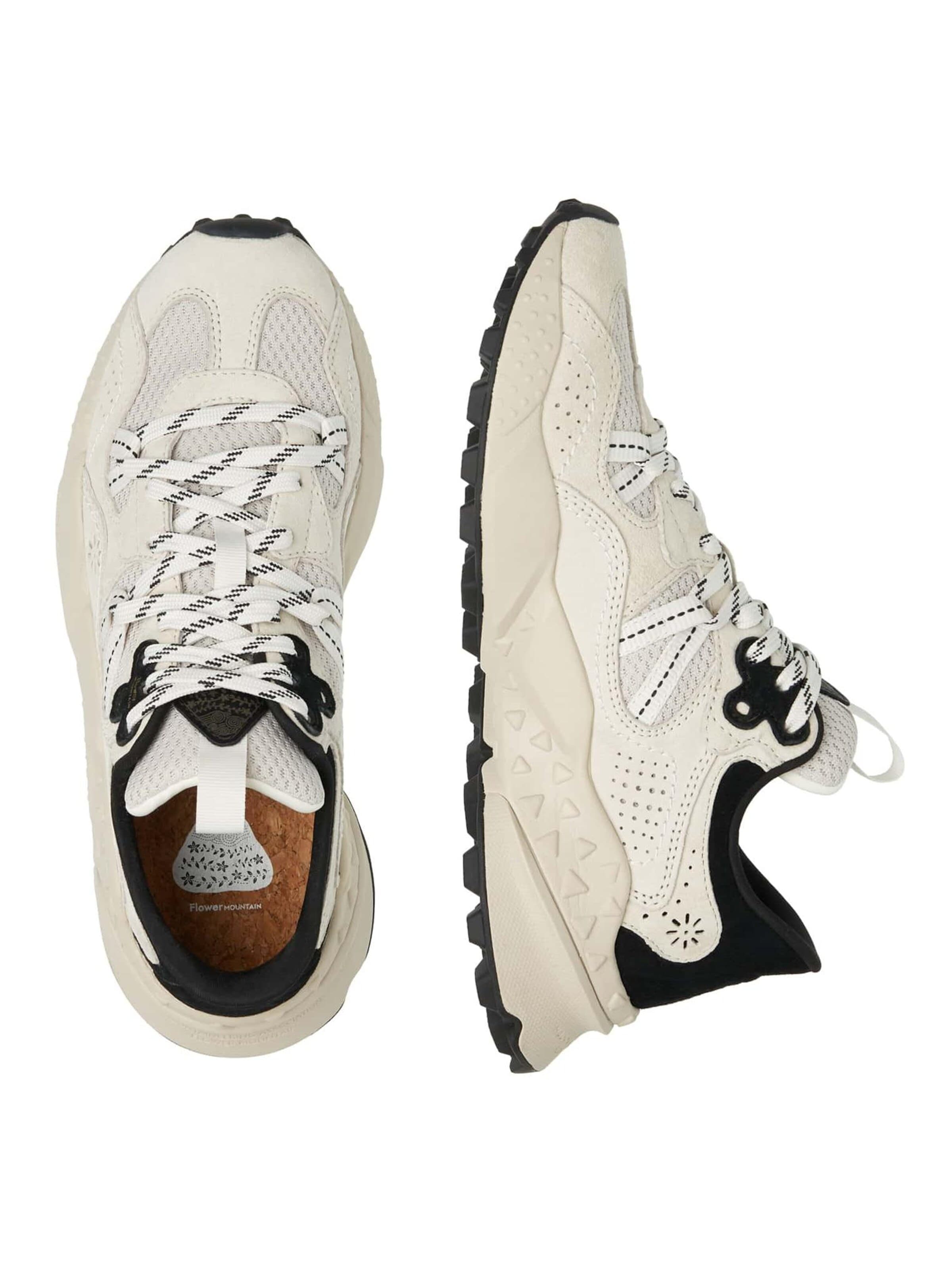 Flower Mountain Platform trainers 'TIGER HILL UNI' in White