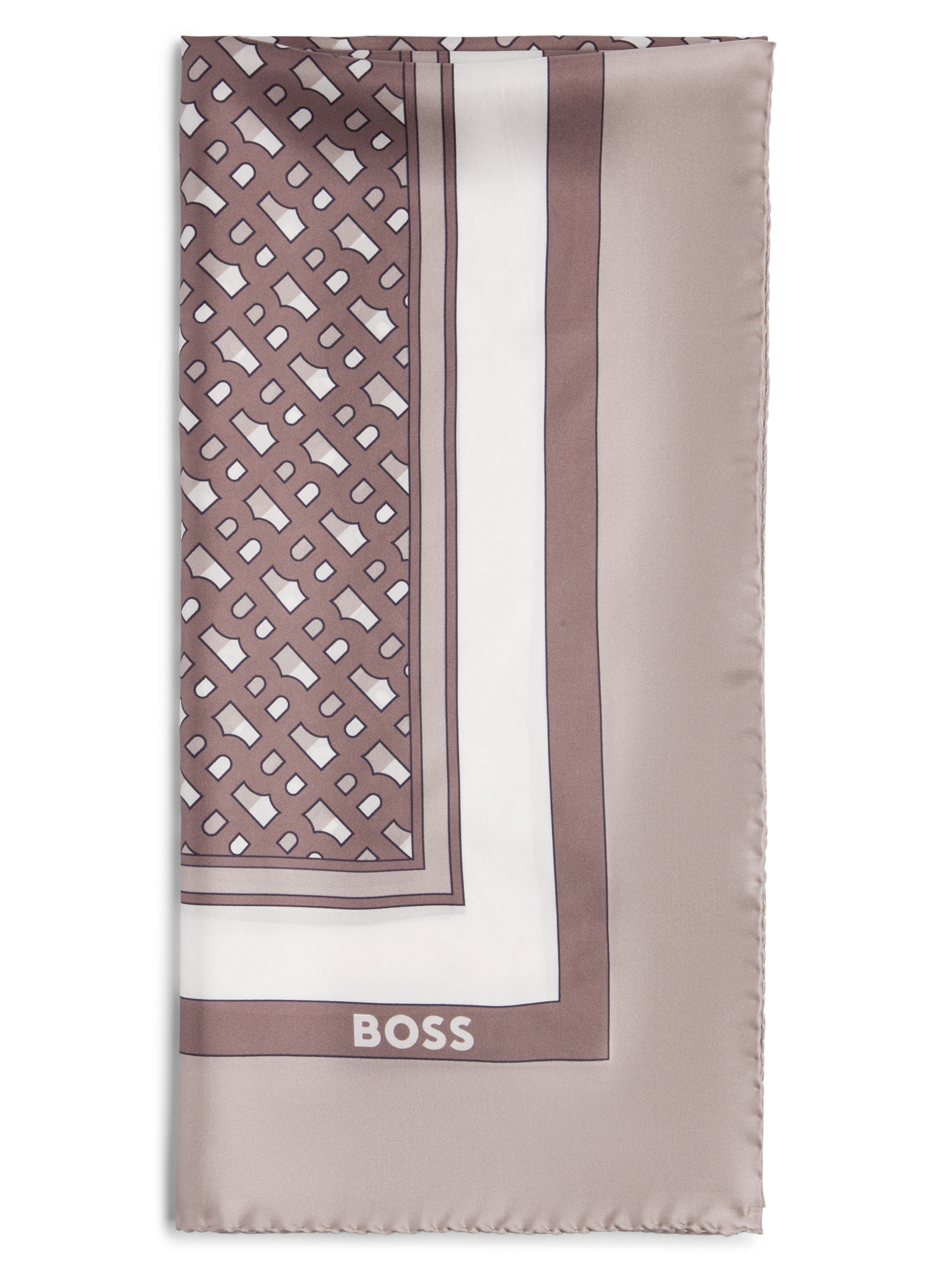 Foulard ' Lainy_1 ' BOSS en beige