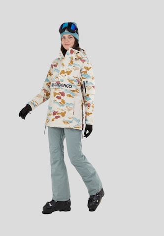 Fundango Skijacke 'Birch ECO Logo Anorak' in Beige