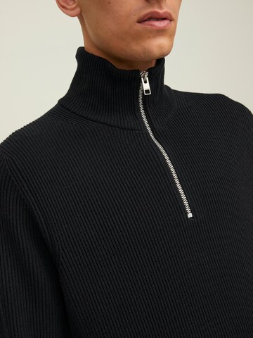 JACK & JONES Sweater 'Perfect' in Black