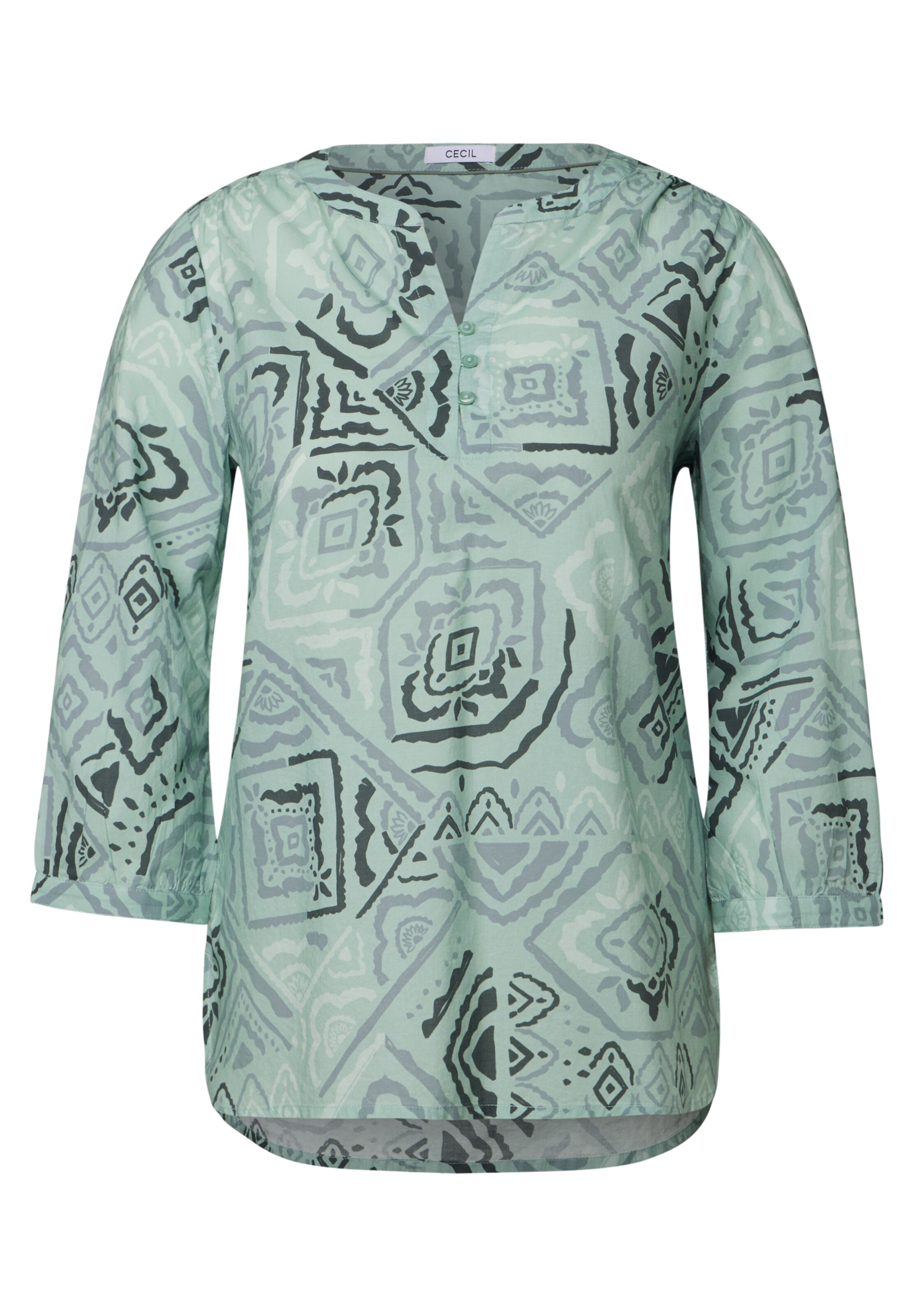 CECIL Bluse in Grün: Vorderseite