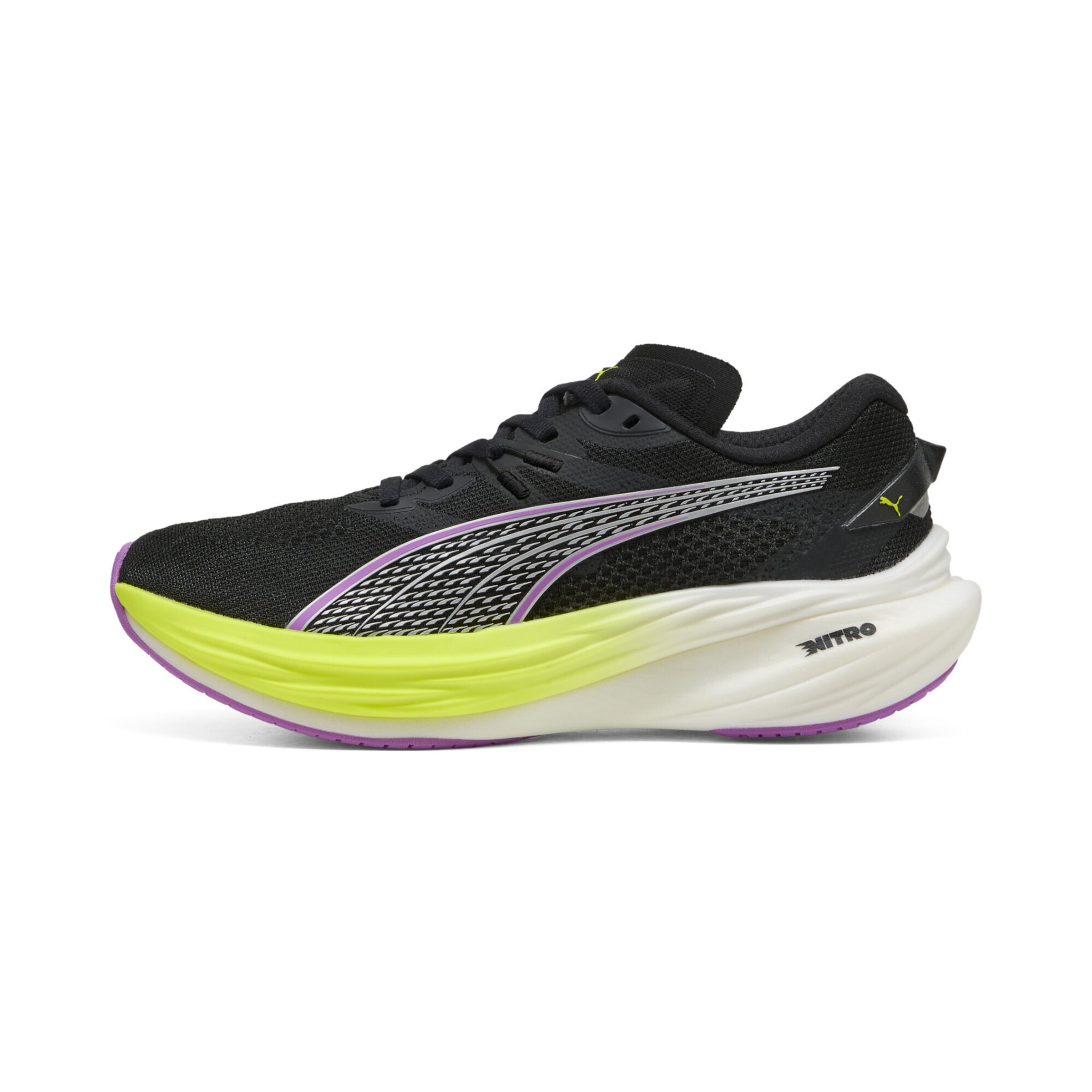 PUMA Running Shoes 'Deviate NITRO™ 3' in Black: front