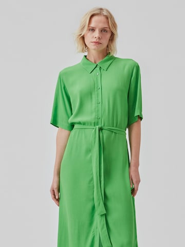 modström Shirt Dress 'Cash' in Green