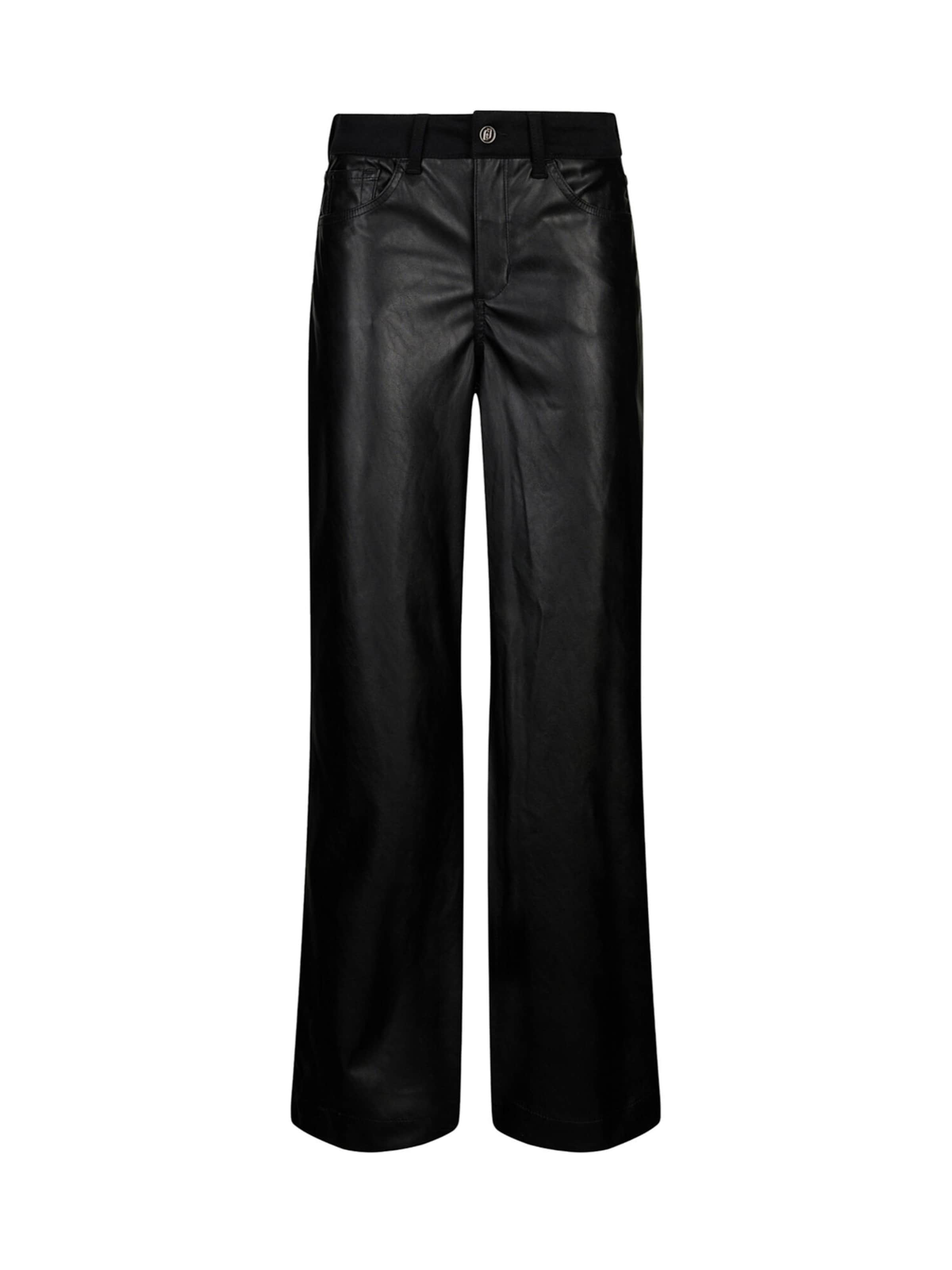 Liu Jo Bő szár Nadrág - fekete: elől