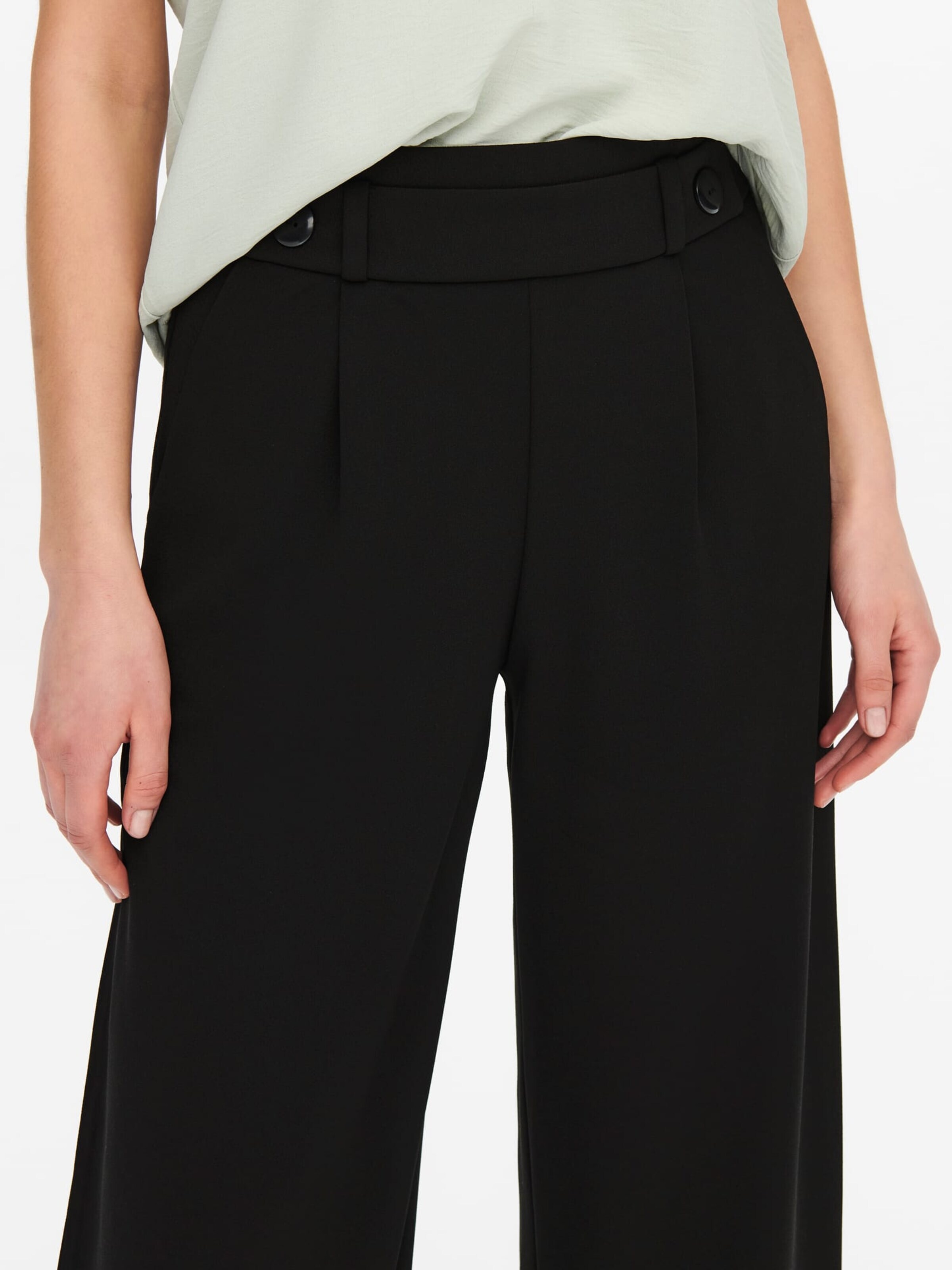 Jaqueline de Yong Baggy Trousers 'Geggo' in Black