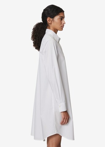 Robe-chemise Marc O'Polo en blanc