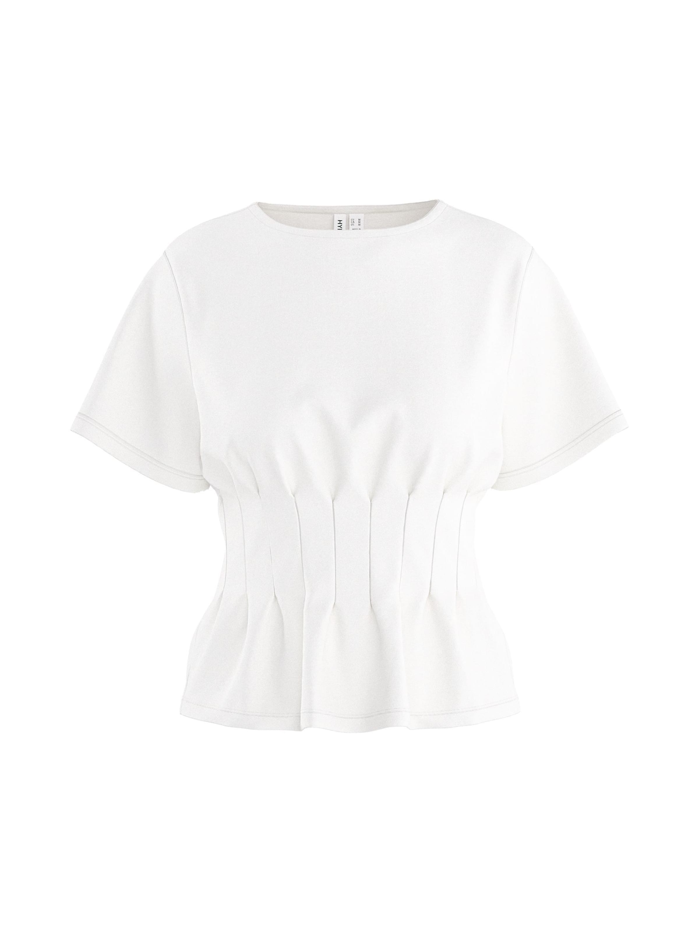 HYPEDROP Shirt in White: front