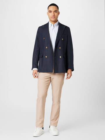 Coupe regular Veste de costume 'Farris' Oscar Jacobson en bleu