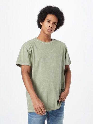 T-Shirt Revolution en vert : devant