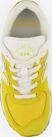 Baskets new balance en jaune